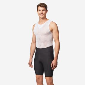 Велошорти Endurance без бретелей чоловічі для велоспорту чорні - L