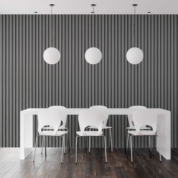 Декоративна стінова рейка вугілля 3000*160*23мм (D) SW-00001534 | Зображення 6