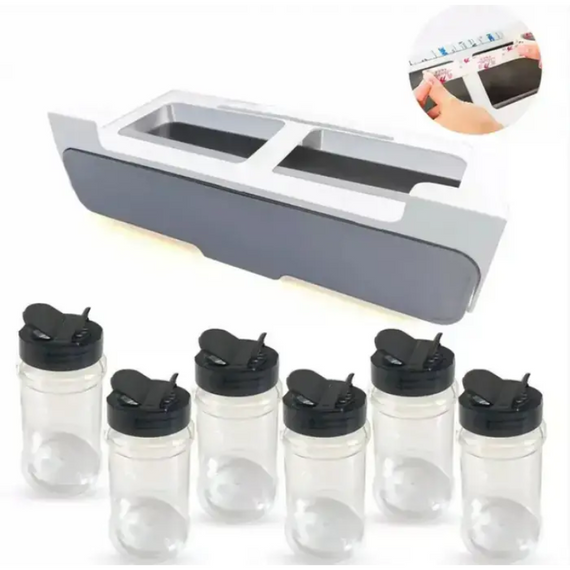 Кухонний органайзер SPICE RACK з висувним механізмом знижка