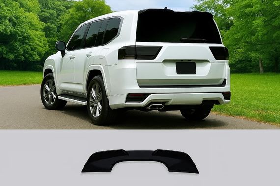 Спойлер Modelista Чорний для Toyota Land Cruiser 300 2021- рр