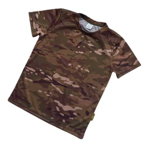 Футболка дитяча ARMY KIDS камуфляж Мультикам Air Touch | Зображення 2