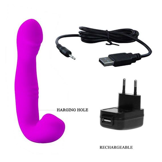Безременной вибрострапон "ANGELO PURPLE" BI-014227 Sex Aura | Зображення 6