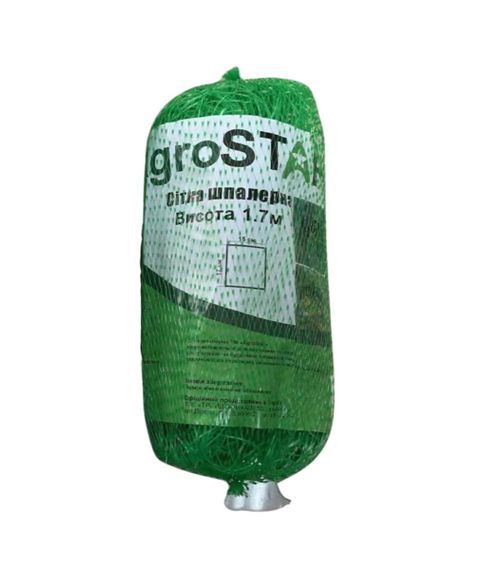 Сітка шпалерна 15*17&quot;AgroStar&quot;1.7*10 м (30 шт/ящ) | Зображення 1