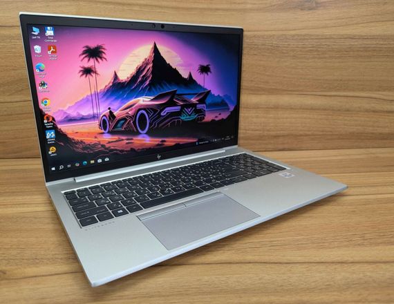 Ультрабук Б-клас HP EliteBook 850 G7 / 15.6" (1920x1080) IPS / Intel Core i5-10310U (4 (8) ядра по 1.7 - 4.4 GHz) / 16 GB DDR4 / 512 GB SSD / Intel UHD Graphics / Fingerprint / WebCam / Windows 10 б/в + Подарунок Бездротова миша / USB | Зображення 4