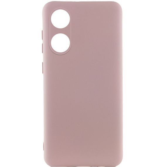 Чехол Silicone Cover Lakshmi Full Camera (A) для Oppo A58 4G Розовый / Pink Sand
