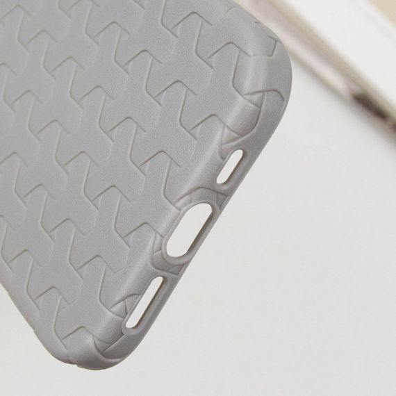 Чохол TPU Weaving для Apple iPhone 16 (6.1") Grey | Зображення 5