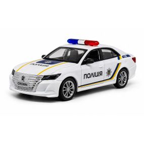 Коллекционная металлическая машинка Полиция Toyota Crown