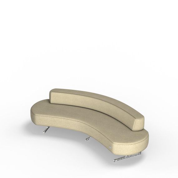 Трехместный диван FLEX 25 Ткань Кремовый | Зображення 1