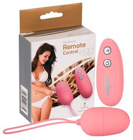 Виброяйцо дистанционное розовое Sex Aura