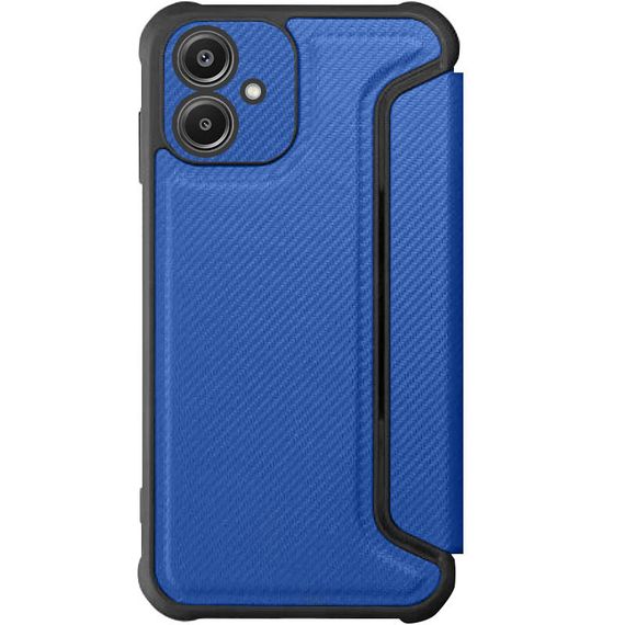 Шкіряний чохол-книжка GETMAN Razor (PU) для Samsung Galaxy A06 Blue | Зображення 1