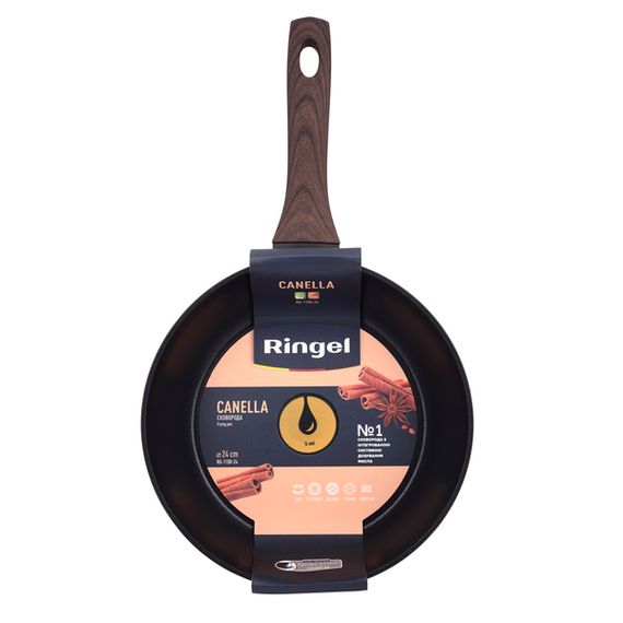 Сковорода RINGEL Canella глибока 24 см б/кришки (RG-1100-24) (RG-1100-24) | Зображення 5