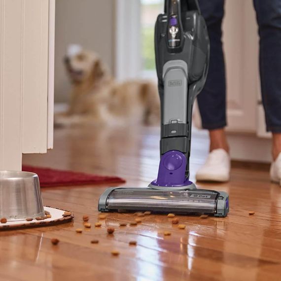 Пилосос акумуляторний (електровіник) BLACK+DECKER SVJ520BFSP | Зображення 4