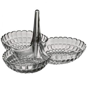 Менажниця Guzzini Tiffany 19920092 25х15,5х23,5 см сіра
