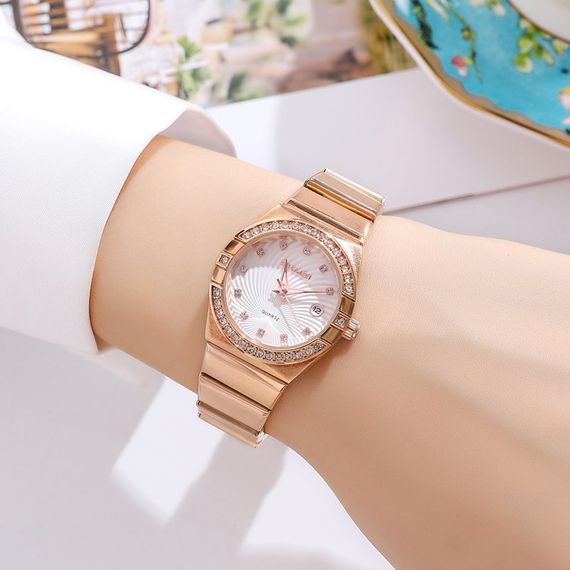 Жіночий класичний годинник Skmei 2342RG Rose Gold | Зображення 2
