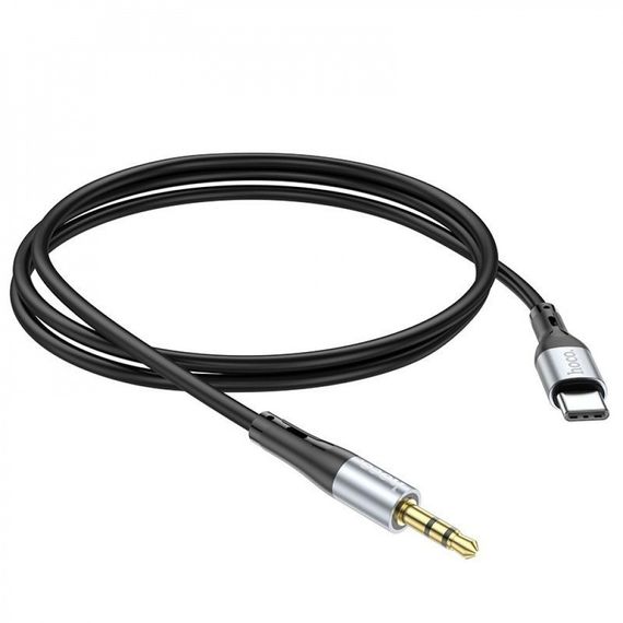 Кабель Hoco UPA22 AUX to Type-C (1m) black | Зображення 4