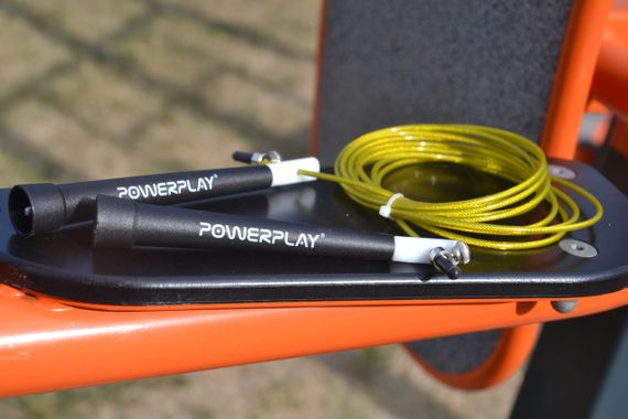Скакалка скоростная PowerPlay 4202 Ultra Speed ​​Rope Желтая 2,9м | Зображення 6