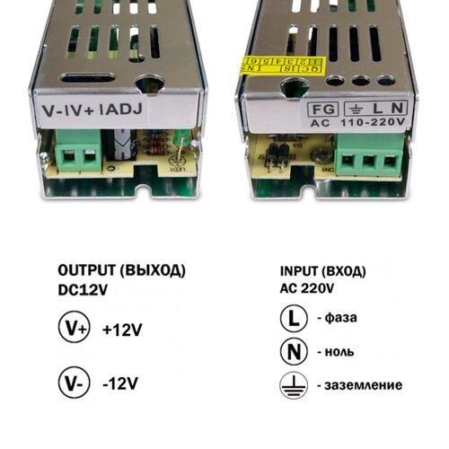 Блок живлення 12В 15Вт OEM DC12 15W 1,25А TR15-12 | Зображення 2
