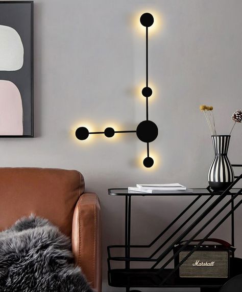 Бра LED 27651 Чорний 7х47х75 см.