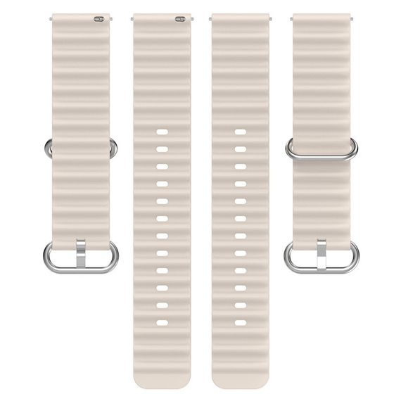 Ремінець Ocean Band для Smart Watch 22mm Бежевий / Antique White | Зображення 3