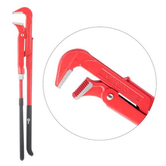 Ключ трубний 2.0" 90° INTERTOOL HT-0189 | Зображення 1