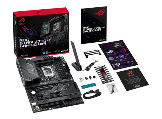 Материнcька плата ASUS ROG STRIX Z790-F GAMING WIFI s1700 Z790 4xDDR5 M.2 HDMI-DP Wi-Fi BT ATX (90MB1CP0-M0EAY0) | Зображення 9