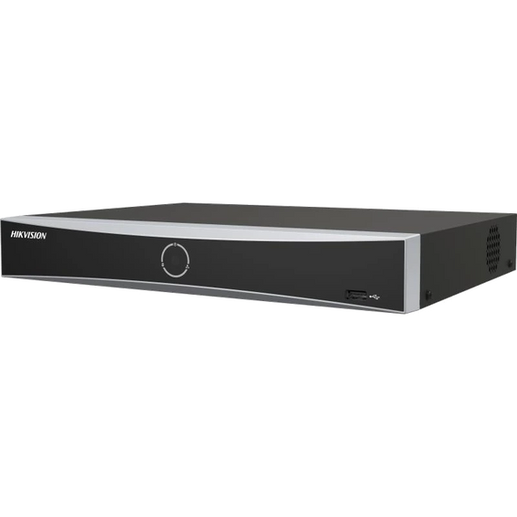 4х-канальний 4K мережевий відеореєстратор AcuSense Hikvision DS-7604NXI-K1(D)