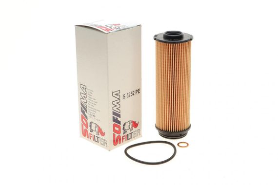Фильтр масляный BMW 3 F30 F80 G20 G80 G28 5 G30 F90 X5 G05 F95 3.0d B58 B57 15- S 5252 PE | Зображення 1