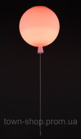 Люстра потолочная подвесная на 1 лампочку SGJ14-250-pk-k Розовый 30-120х25х25 см.