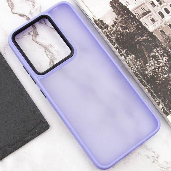 Чохол TPU+PC Lyon Frosted для Motorola Edge 60 Fusion Purple | Зображення 3