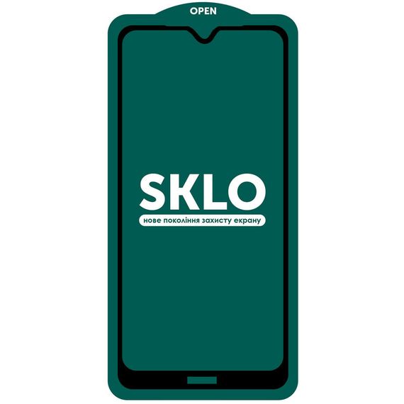 Захисне скло SKLO 5D (тех.пак) для Xiaomi Redmi Note 8 / Note 8 2021