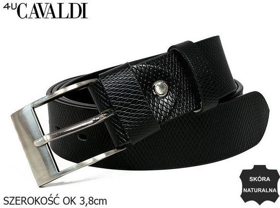 Ремень под джинсы из кожи 4U Cavaldi из натуральной кожи | Зображення 1
