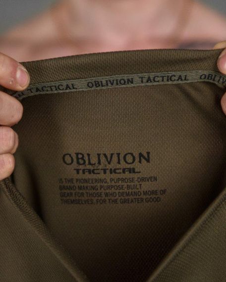 Тактическая потоотводящая  футболка  Oblivion tactical  berserk oliva  ВТ6783 | Зображення 4