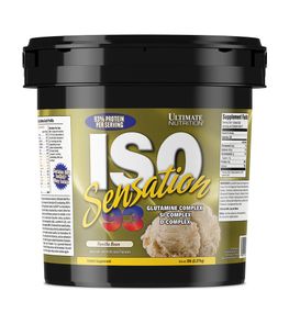 Протеин Ultimate Nutrition Iso Sensation 93 2270 g /71 servings/ Vanilla Bean