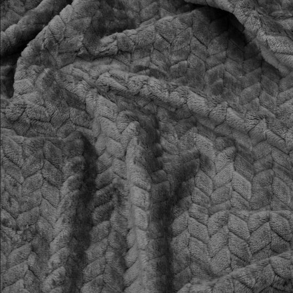 Плед Ardesto JaСquard Braid ART0204JB 200х220 см сірий | Зображення 3