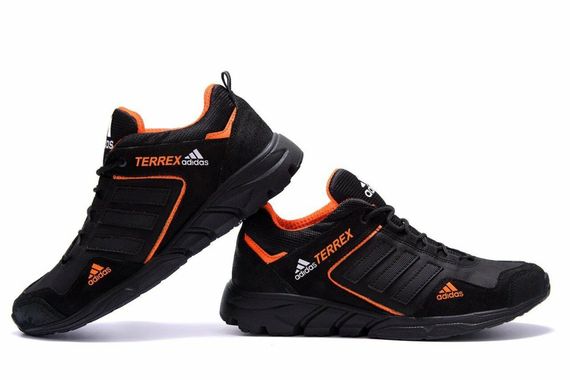 Кросівки демісезонні Adidas TERREX колір чорний, помаранчевий | Зображення 4