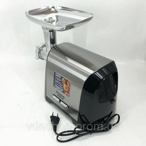 Електрична настільна м'ясорубка з насадками Magio MG-269 2400 W, М'ясорубки з реверсом IW-38