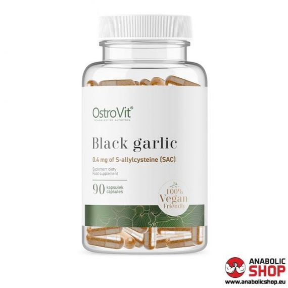 Ферментований екстракт чорного часнику OstroVit Black Garlic 90 caps | Зображення 1