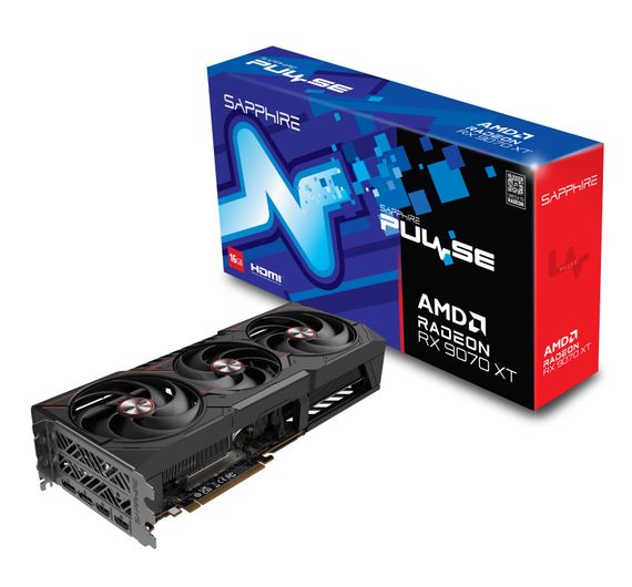Видеокарта SAPPHIRE Radeon RX 9070 XT 16GB GDDR6 PULSE GAMING OC 11348-03-20G | Зображення 5