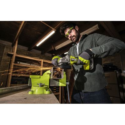 Шлифовальная машина Ryobi RAG18X-1C40S ONE+ НР (5133005614) | Зображення 3