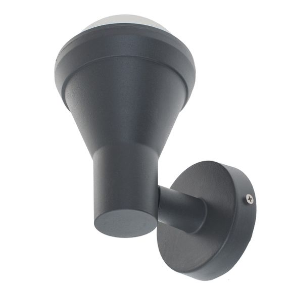 Светильник фасадный E27 IP54 Dark Grey (AL-118/1)