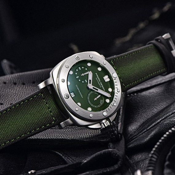 Чоловічий годинник Pagani Design PD-1767 Silver-Green | Зображення 4