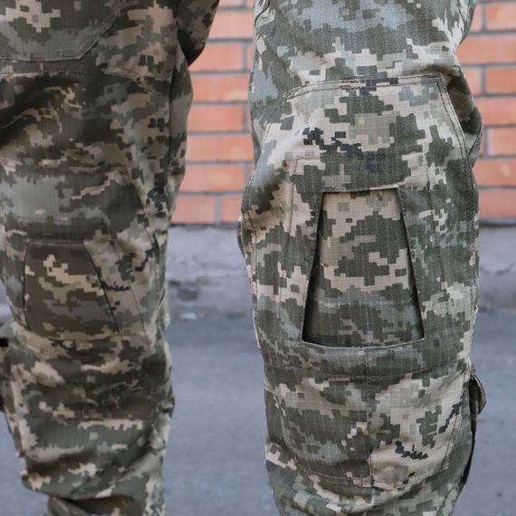 Таĸтичні штани PREDATOR з наĸолінниĸами Rip-Stop 80/20, Піĸсель, 56/4 | Зображення 9