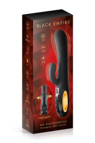 Силиконовый вибратор RABBIT MY VISCOUNTESS BLACK EMPIRE VIBRATOR Sex Aura