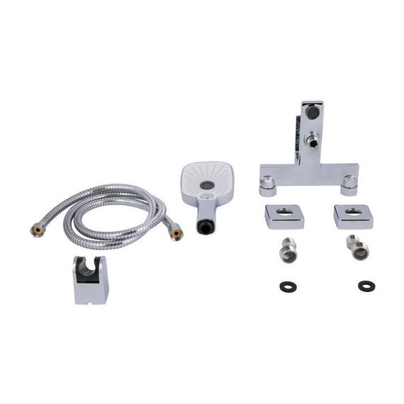 Смеситель для ванны Qtap Gemini (c душевым гарнитуром) QTGEM259CRM45681 Chrome | Зображення 6