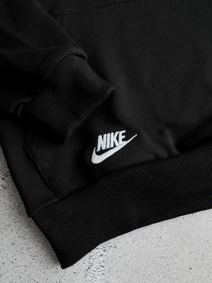Костюм у стилі Nike з худі чорний | Зображення 5