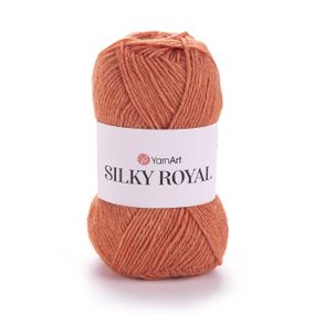 Пряжа YarnArt Silky Royal № 438 (Ярнарт Сілкі Роял) – 65% меринос, 35% шовк, 50 г / 140 м