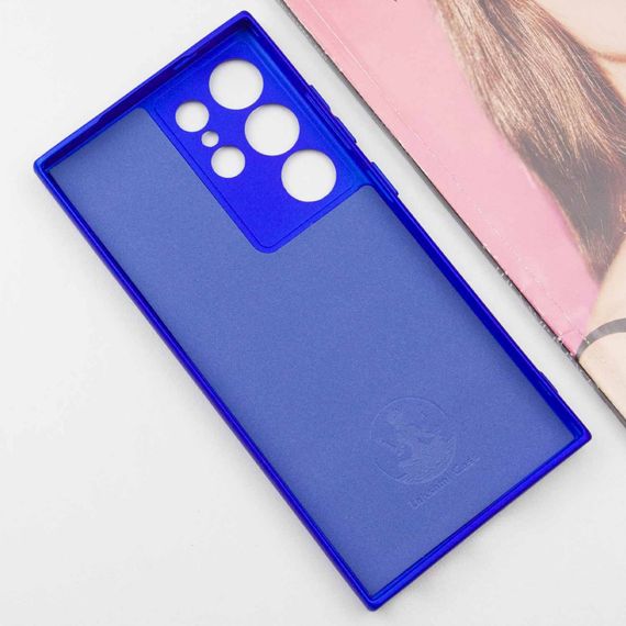 Чохол Silicone Cover Lakshmi Full Camera (A) для Samsung Galaxy S24 Ultra Синій / Iris | Зображення 3