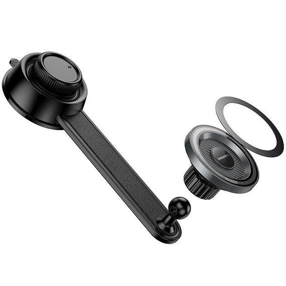 Автотримач Borofone BH123 Profit magnetic (center console) Black / Metal gray | Зображення 4