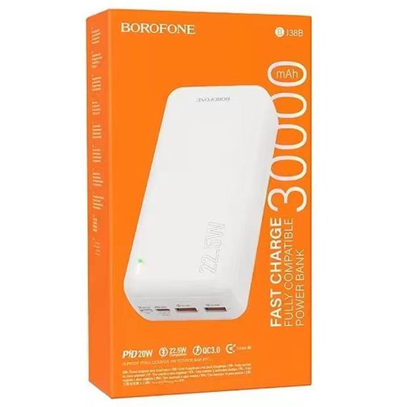 Повербанк Borofone BJ38B 22.5W+PD20W 30 000 mAh | Зображення 2