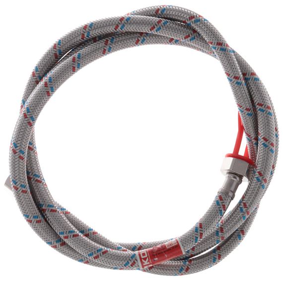 Гнучкий шланг для підключення води гайка 1/2'' - гайка 1/2'' (200 см) Koer (KR0261) | Зображення 2